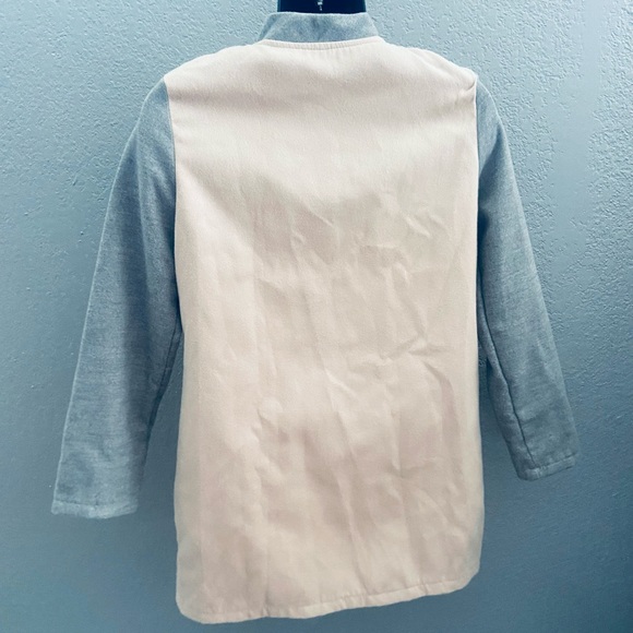 Super Cool Long Varsity Style Jacket - Picture 4 of 6